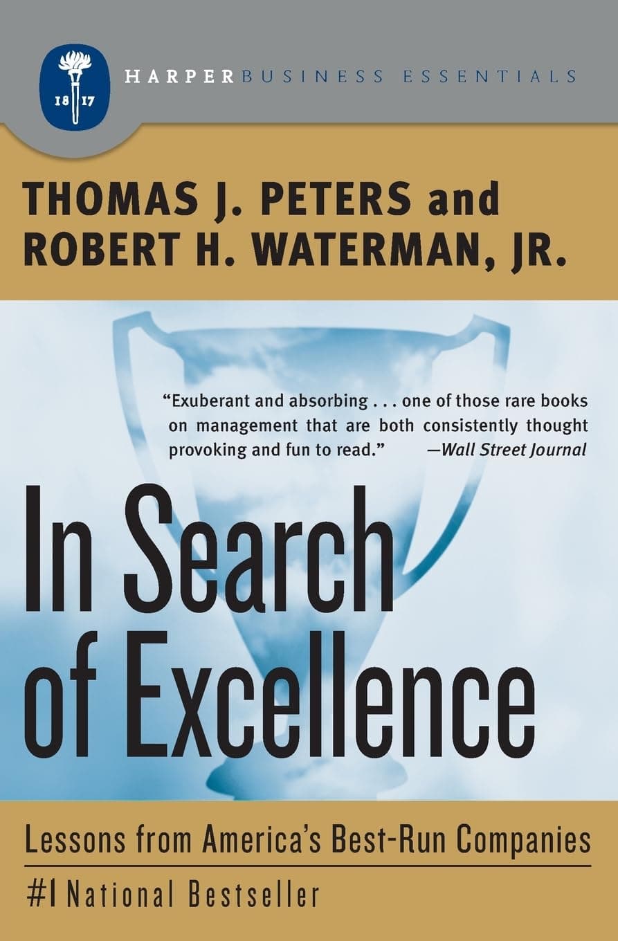 Cover of In Search of Excellence